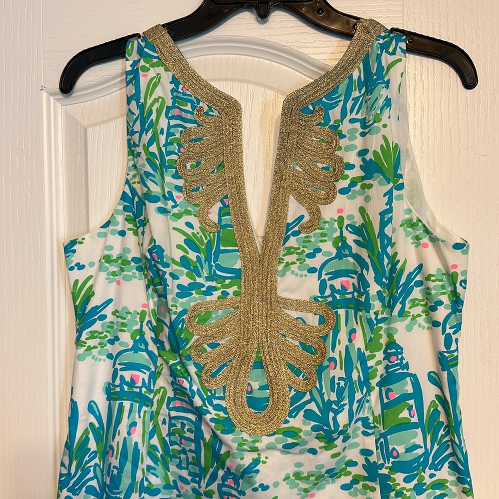 LILLY PULITZER | size 12 Janice High Beam dress - Picture 2 of 7